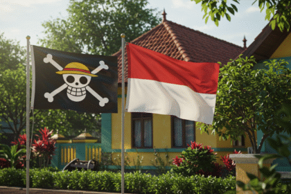 bendera one piece jadi incaran aparat